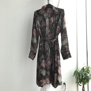 Front-tie Dress with Slip